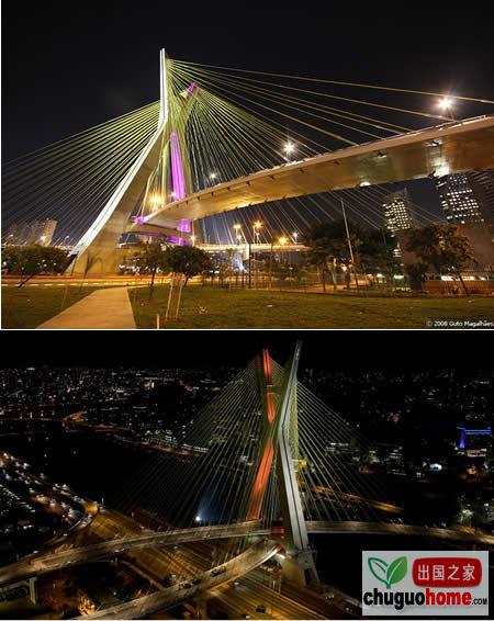 奥利维尔大桥(巴西)：世界首座X型双道索桥.jpg