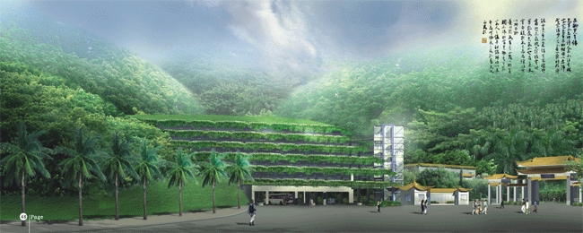 仙湖植物园停车场.gif