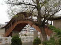全木结构古握桥