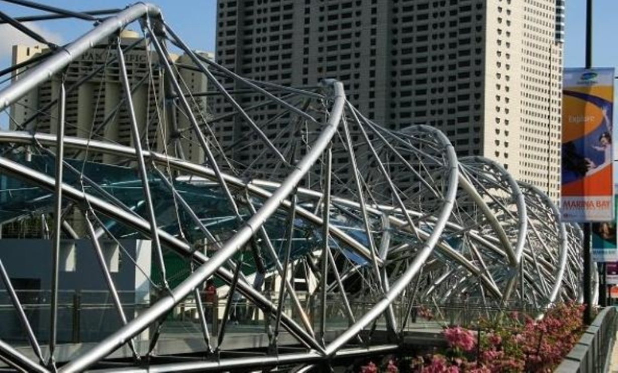 新加坡滨海湾双螺旋大桥（Double Helix Bridge）