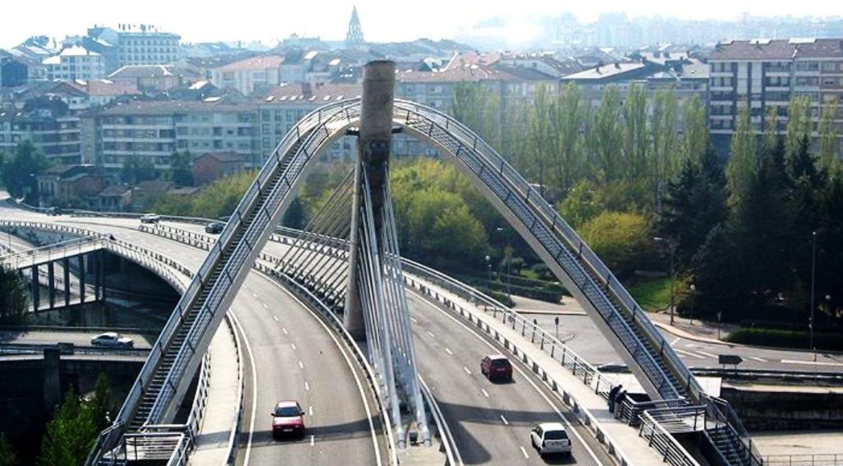 西班牙奥伦赛千禧桥（Puente del Milenio en Ourense）