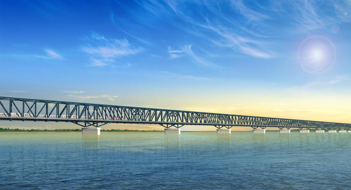 缅甸马圭帕克库伊洛瓦底江帕克库大桥（Pakokku Bridge）
