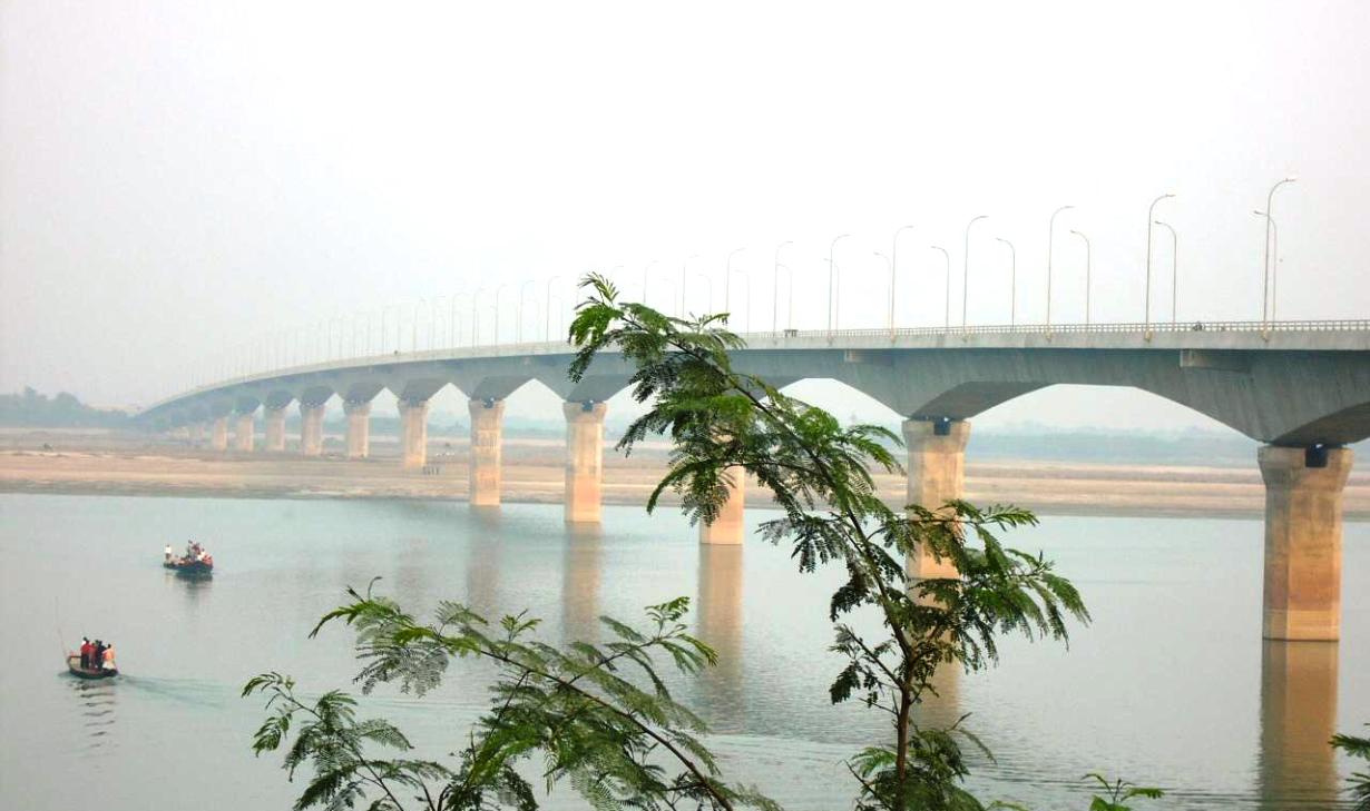 孟加拉巴布纳伊舒瓦迪帕克西帕德玛河拉龙·沙哈大桥（Lalon Shah Bridge）