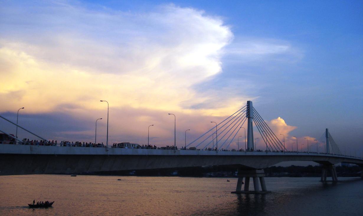 孟加拉吉大港卡纳夫里河新沙哈·阿曼纳特大桥（Shah Amanat Bridge）