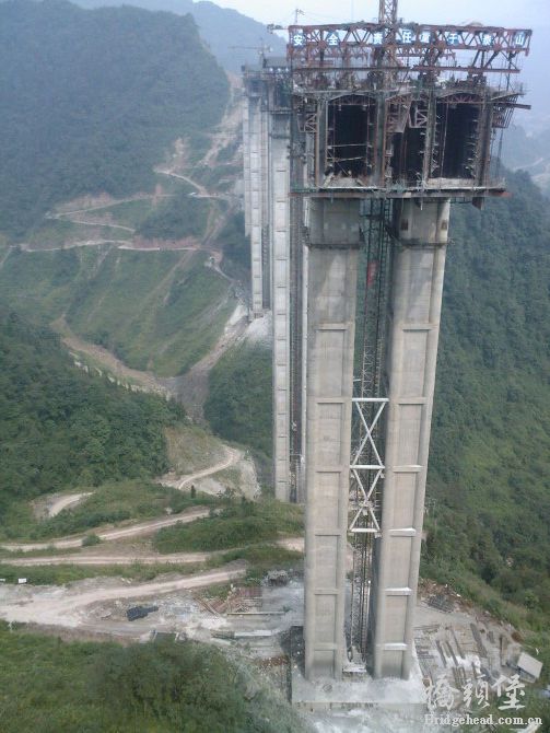 亚洲第一高钢砼桥