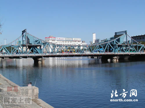 开启起桥的经典 -----天津解放桥