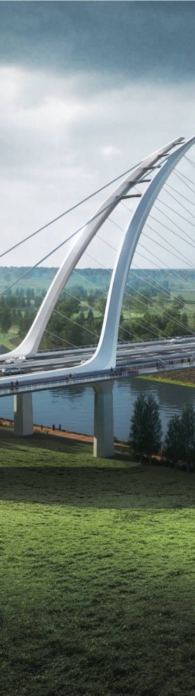 成都高新区 6座世界级高品质大桥（国际大师作品）