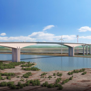 世界最大跨度梁桥——滨州套尔河特大桥主桥墩首颗桩基灌注完成